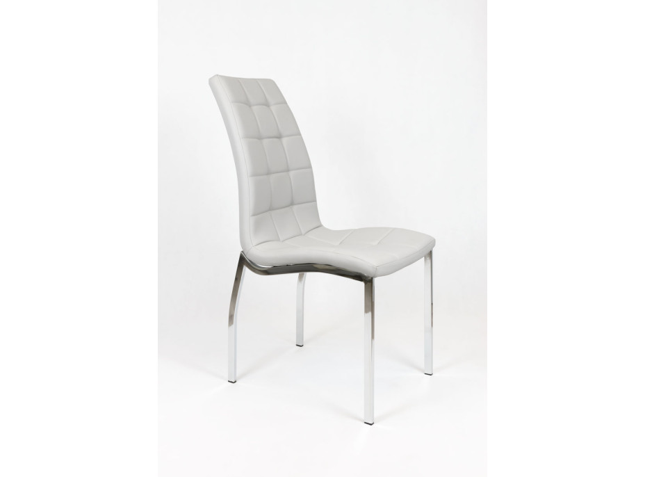 Designová židle VERONA - světle šedá - TYP B