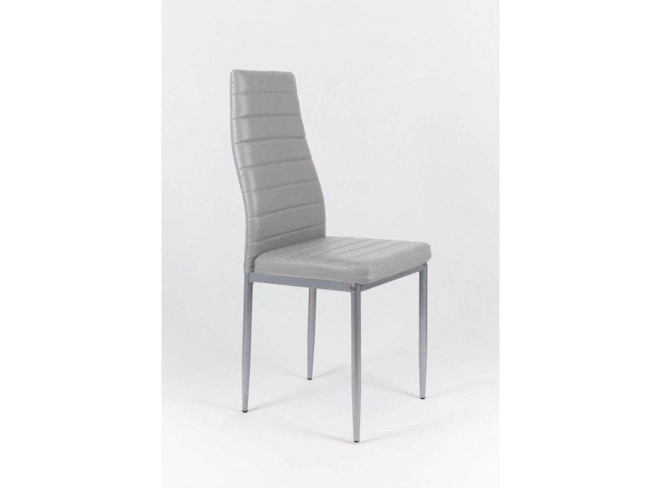 Dizajnová stolička VERONA - svetlo šedá / sivé - TYP A