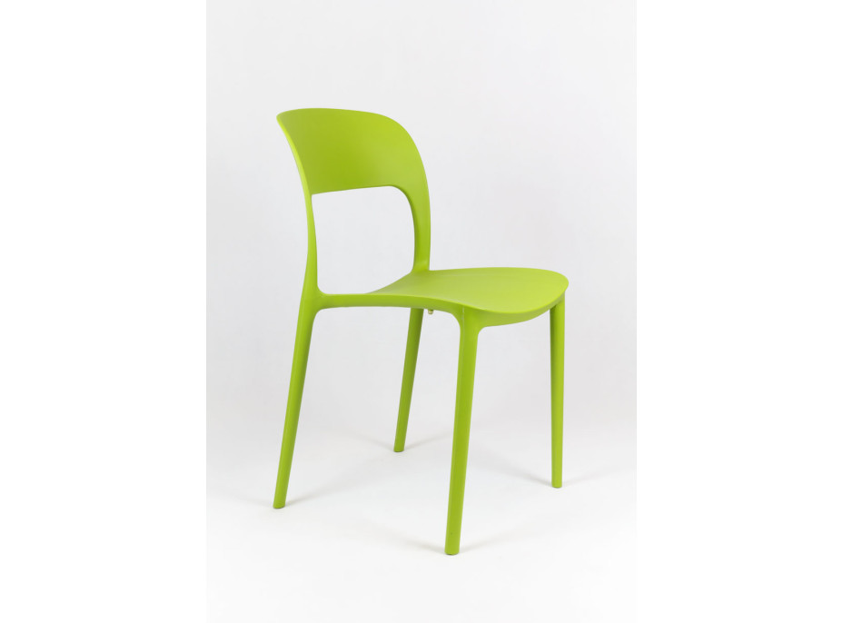 Dizajnová stolička BIBIONE - zelená