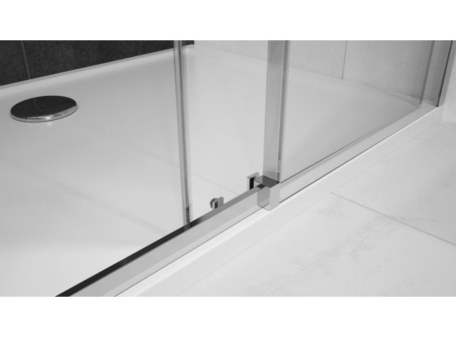 Sprchovací kút MAXMAX Rea NIXON 140x80 cm