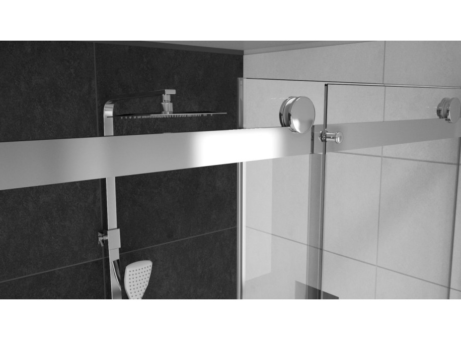 Sprchovací kút MAXMAX Rea NIXON 140x80 cm