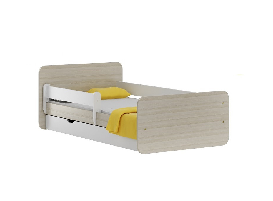 Detská posteľ so šuplíkom NORDI 180x90 cm + matrac