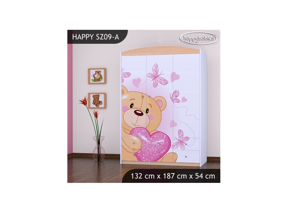 Detská skriňa MÍŠA - TYP 9