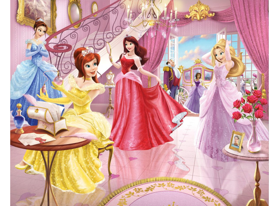 Detská 3D tapeta PRINCEZNY