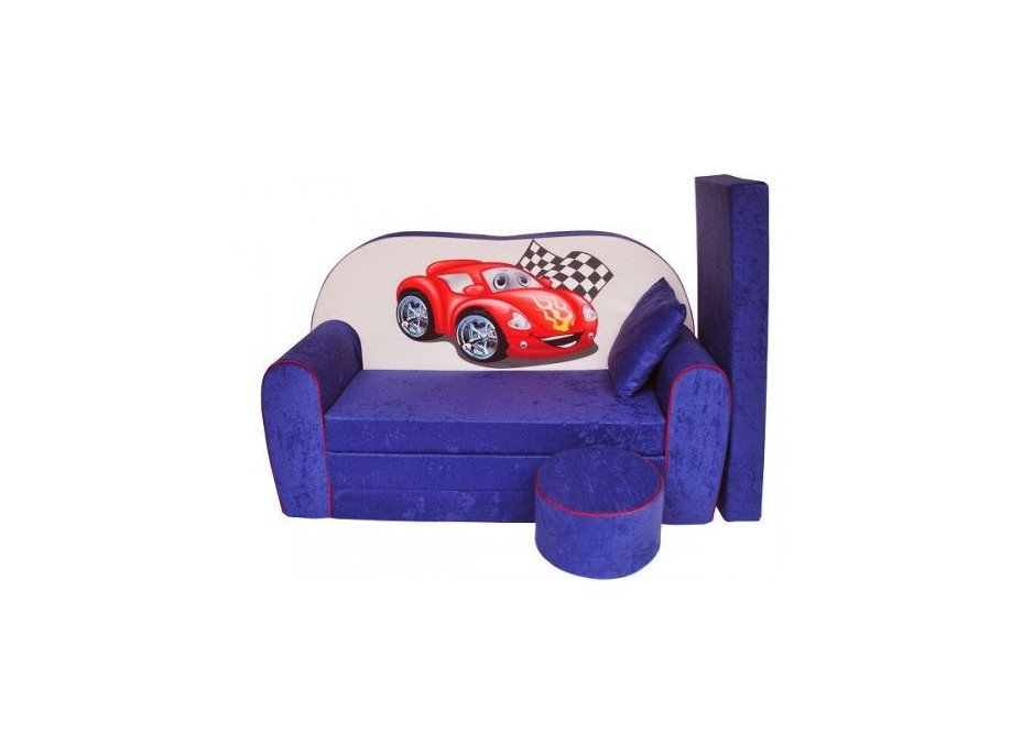 Detská pohovka Závodné auto - Detské pohovky