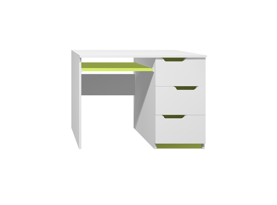 Písací stôl - MODERN TYP A - zelená