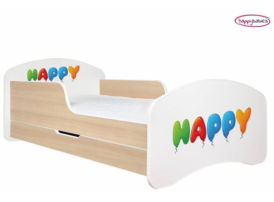 Detská posteľ so zásuvkou HAPPY