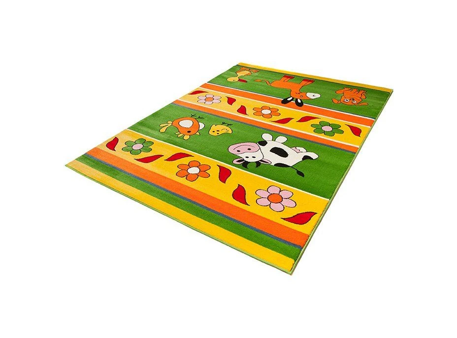 Detský koberec FARM GREEN
