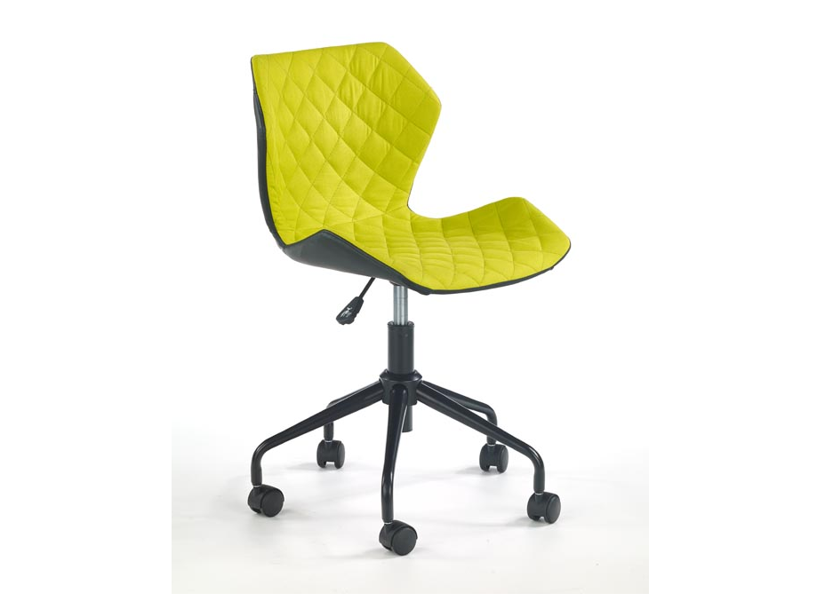 Detská otočná stolička MATRIX zelená