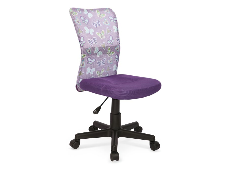 Detská otočná stolička DINGO fialová