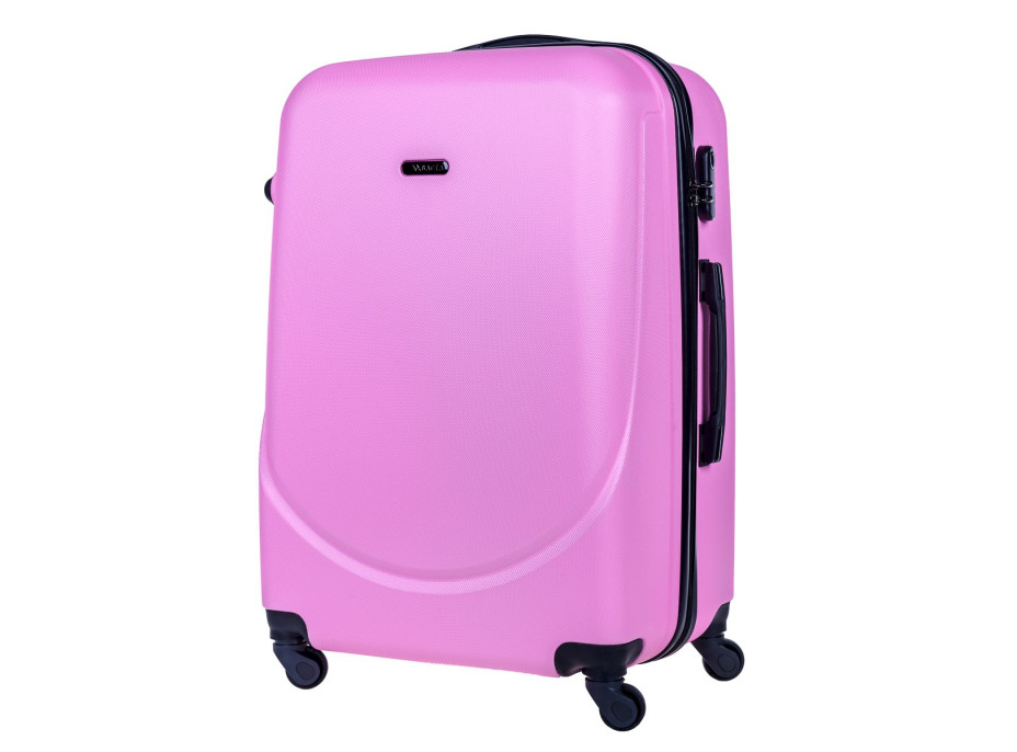 Cestovný kufor MILANO - ružový