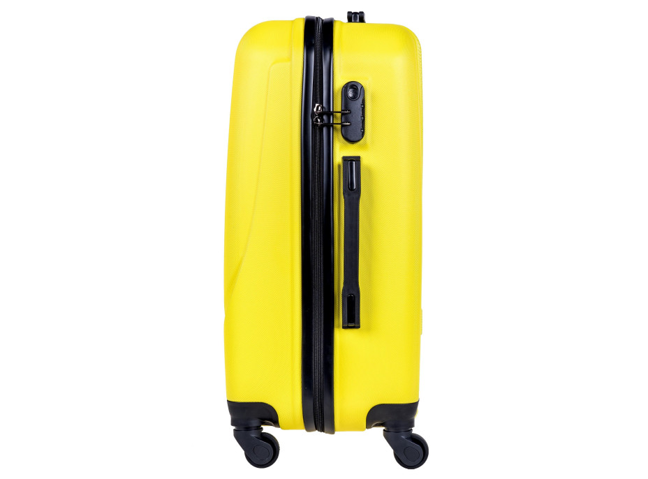 Cestovný kufor MILANO - žltý