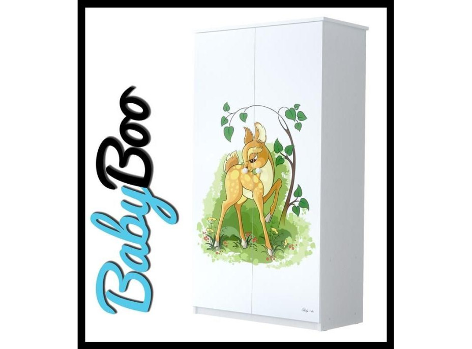 Detská šatníková skriňa BAMBI