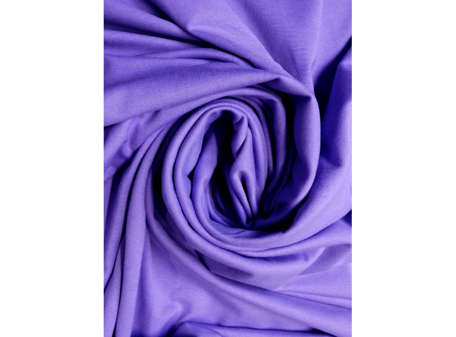 Bavlnené prestieradlo 120x60 cm - svetlo fialová