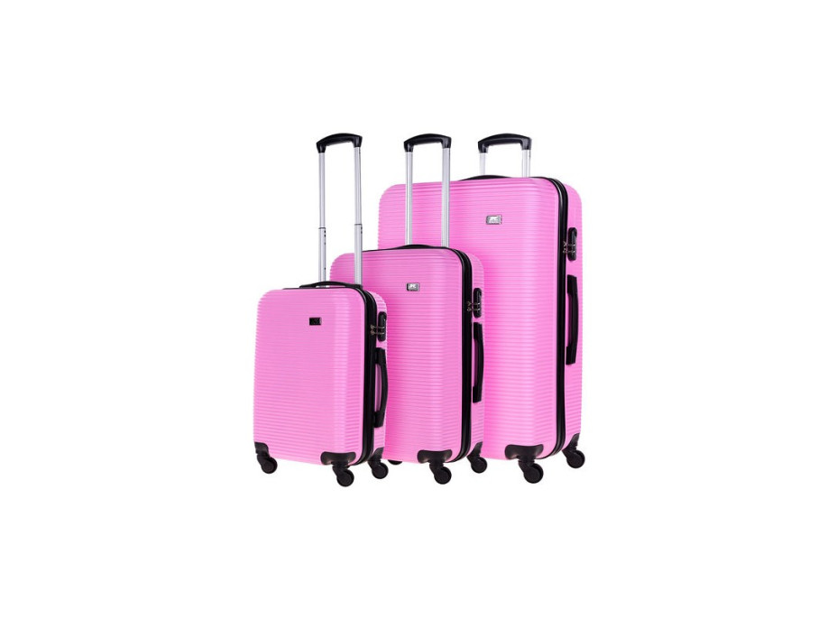 Cestovné kufre GENEVA - ružové