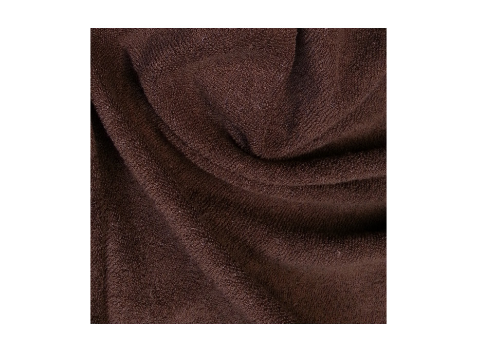 FROTÉ prestieradlo 160x70 cm - TMAVO HNEDÉ