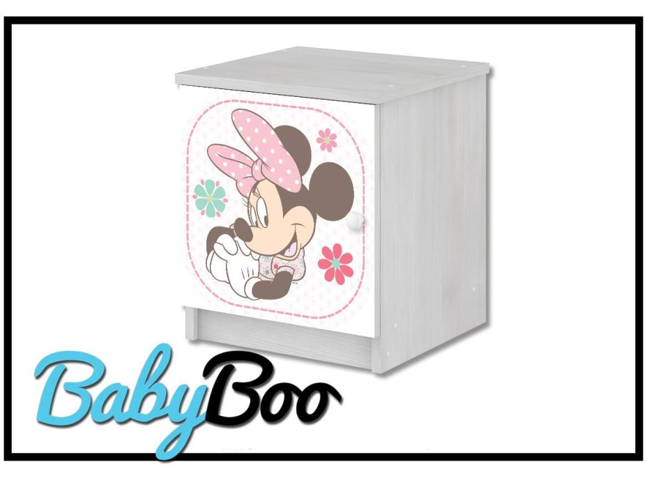 Detský nočný stolík Disney - MYŠKA MINNIE