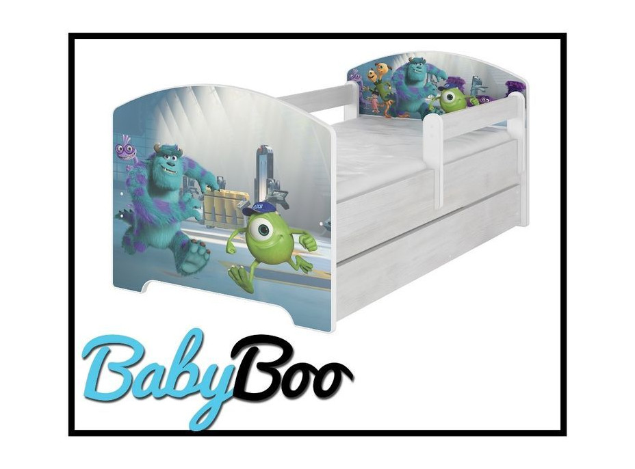 Detská posteľ bez šuplíku Disney - PRÍŠERKY sro 160x80 cm