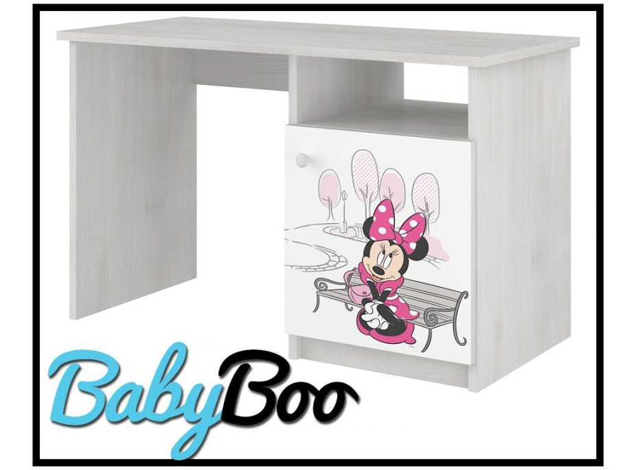 Detský písací stôl Disney - MYŠKA MINNIE PARIS