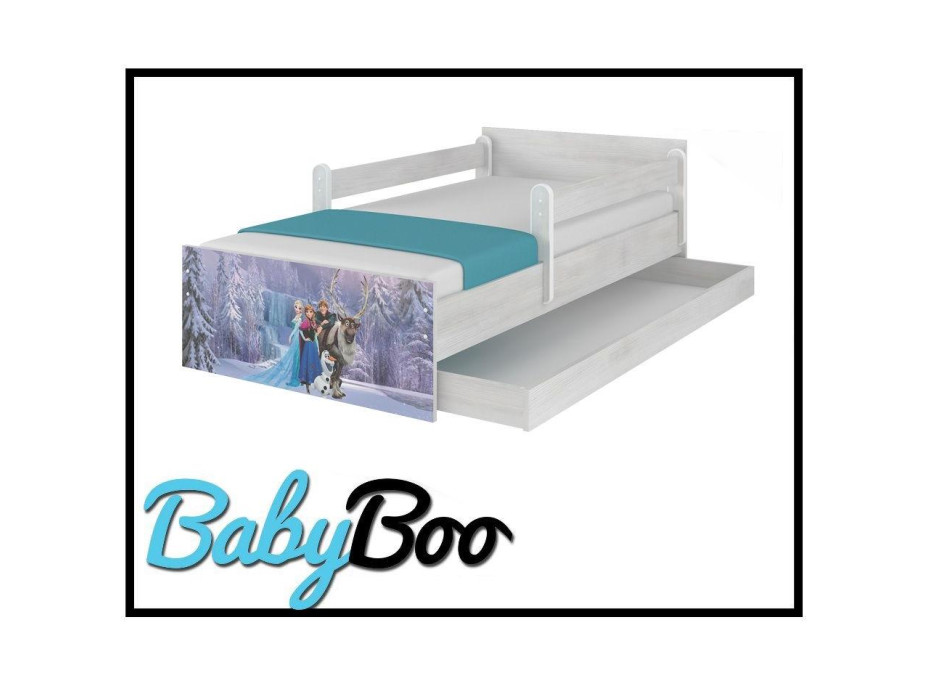 Detská posteľ MAX so zásuvkou Disney - FROZEN II 160x80 cm
