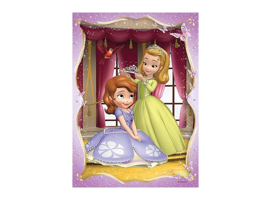 TREFL Puzzle Princezná Sofia Prvý 4v1 (35,48,54,70 dielikov)
