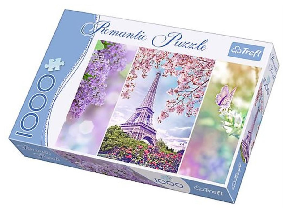 Puzzle Romantic: Jar v Paríži - 1000 dielikov