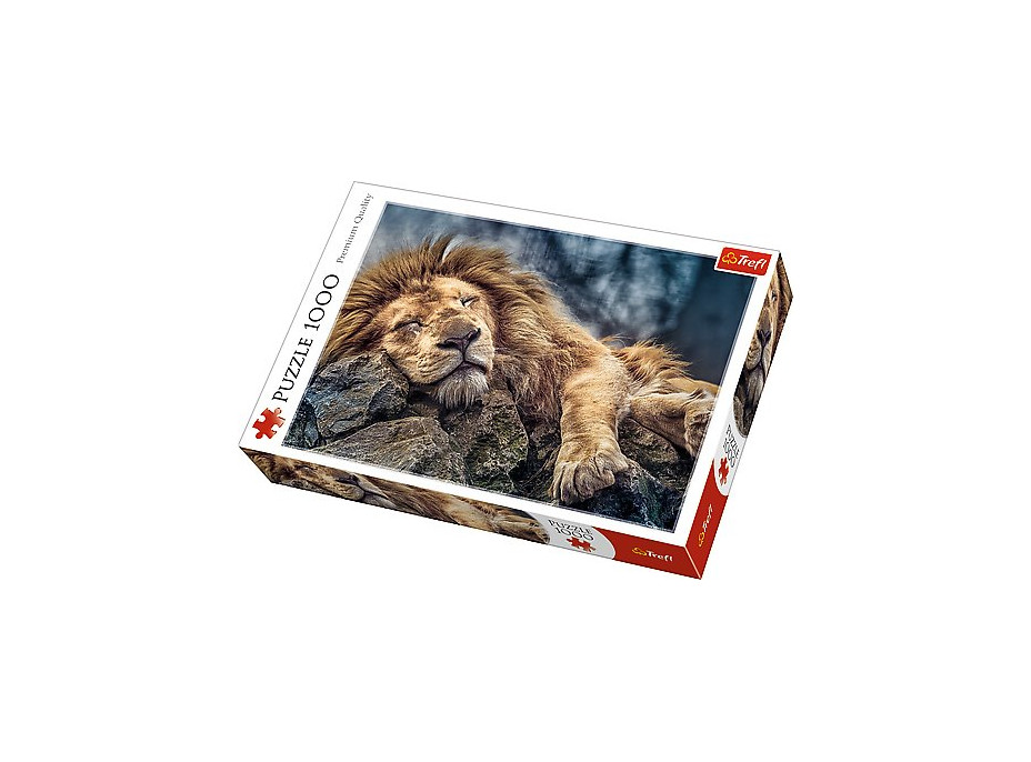 Puzzle Spiace lev - 1000 dielikov