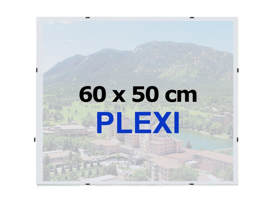 Rám na puzzle Euroclip 60x50 cm (plexisklo)