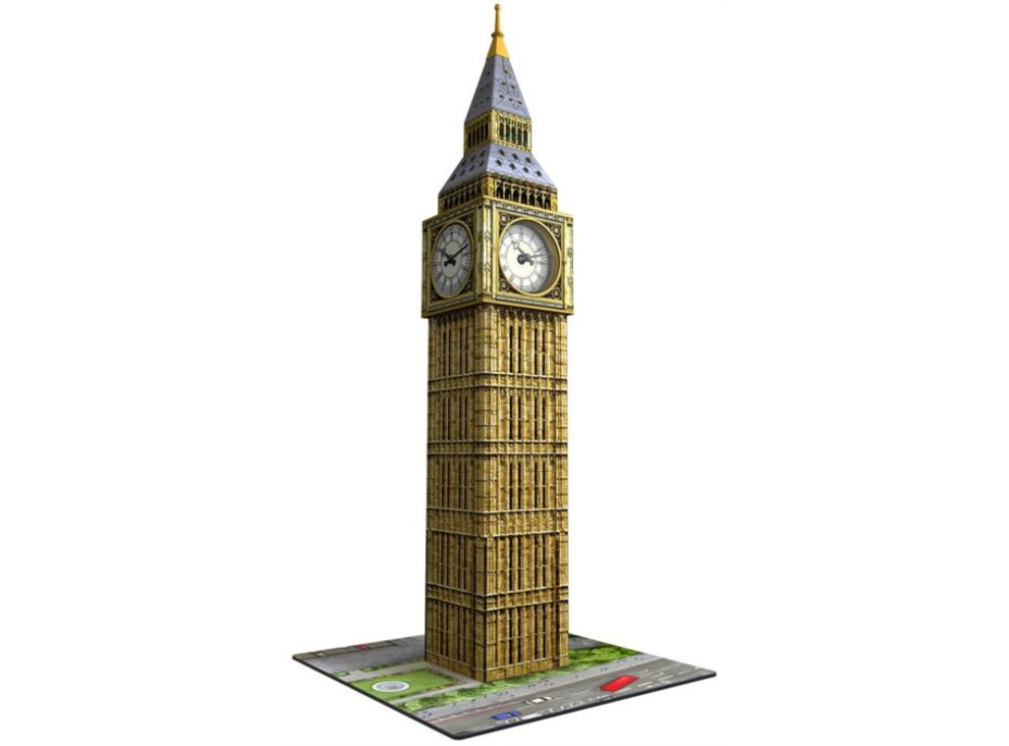 3D puzzle Big Ben s funkčnými hodinami - 216 dielikov