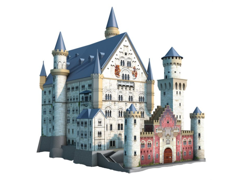 3D puzzle zámok Neuschwanstein Nemecko - 216 dielikov