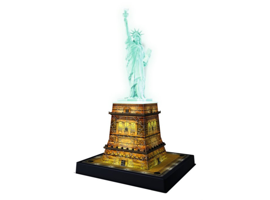 Svietiace 3D puzzle Socha Slobody - 108 dielikov