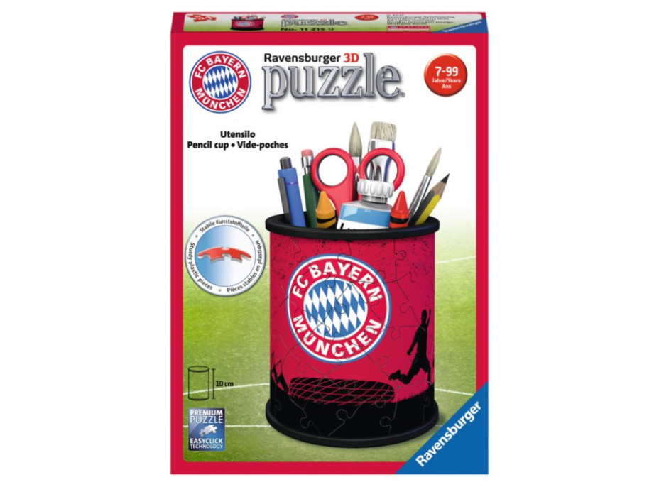 3D puzzle stojan: FC Bayern Mníchov - 54 dielikov