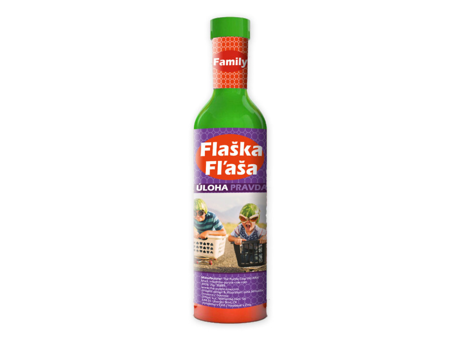Spoločenská hra Fľaška pre rodinu - FAMILY