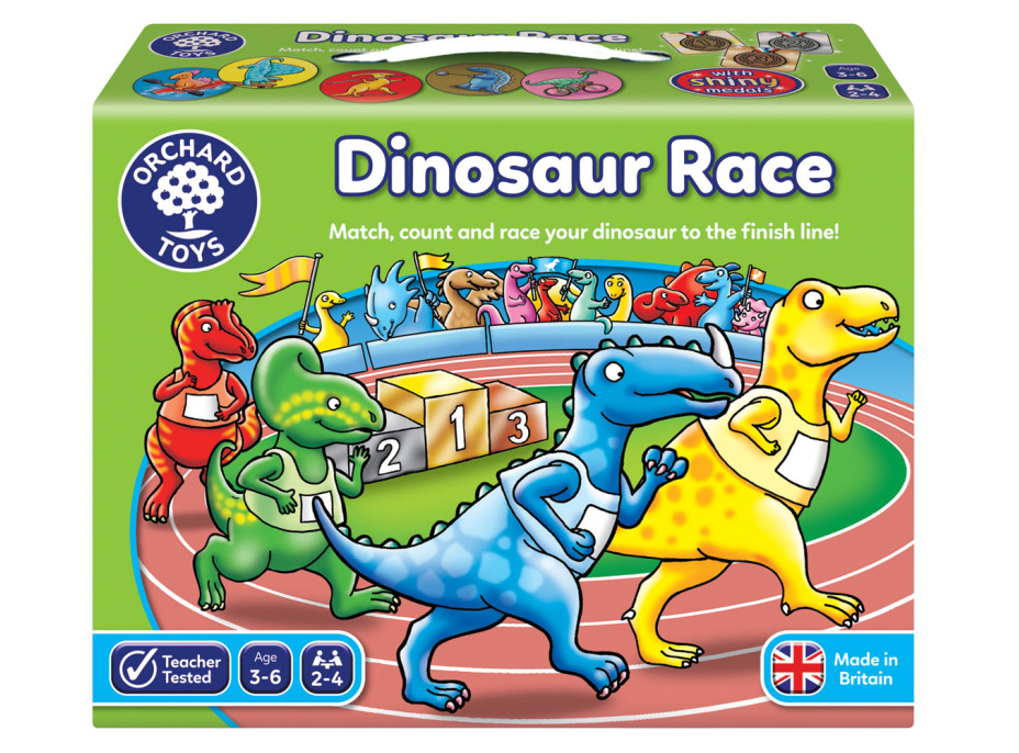 Spoločenská hra Preteky dinosaurov