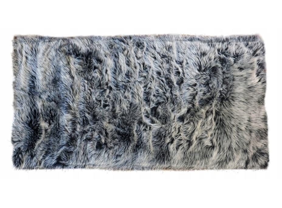 Kusový koberec Aljaška - tmavosivý