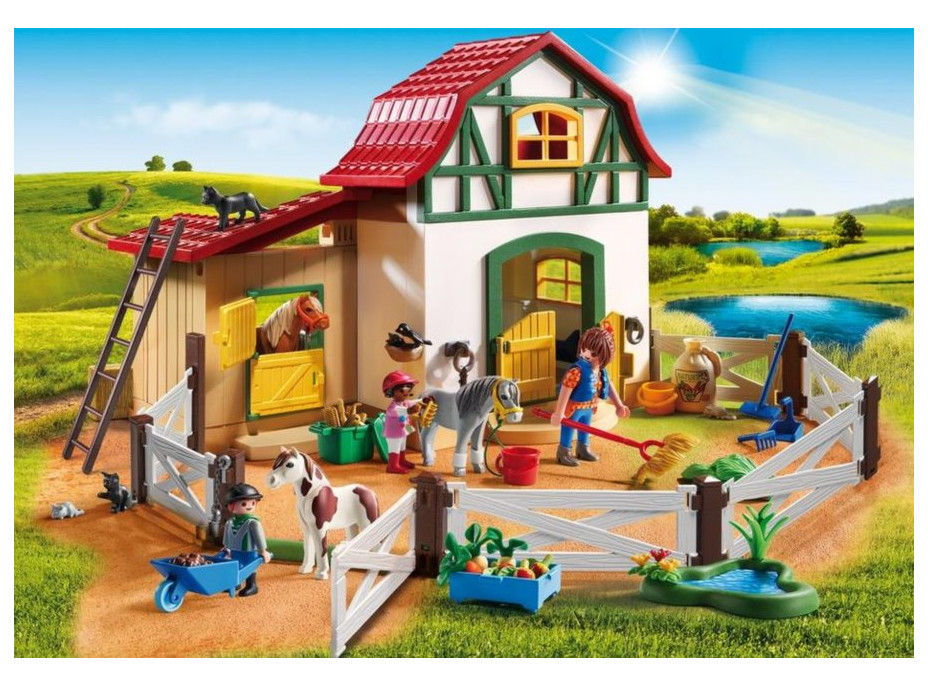 Stavebnica Farma s poníkmi