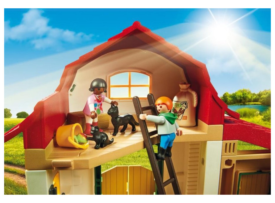 Stavebnica Farma s poníkmi