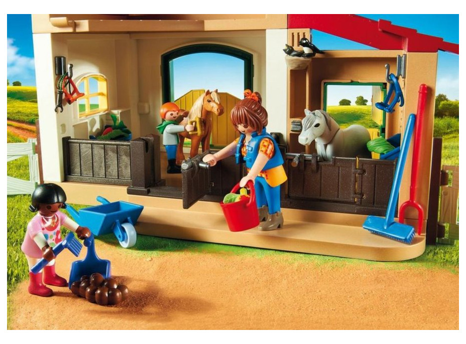 Stavebnica Farma s poníkmi