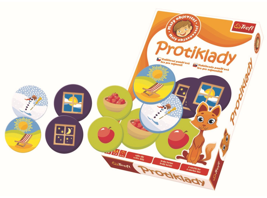 Hra Malý objaviteľ: Protiklady