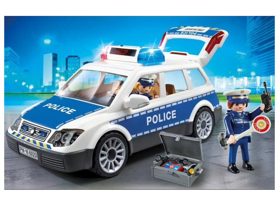 Stavebnica Policajné auto