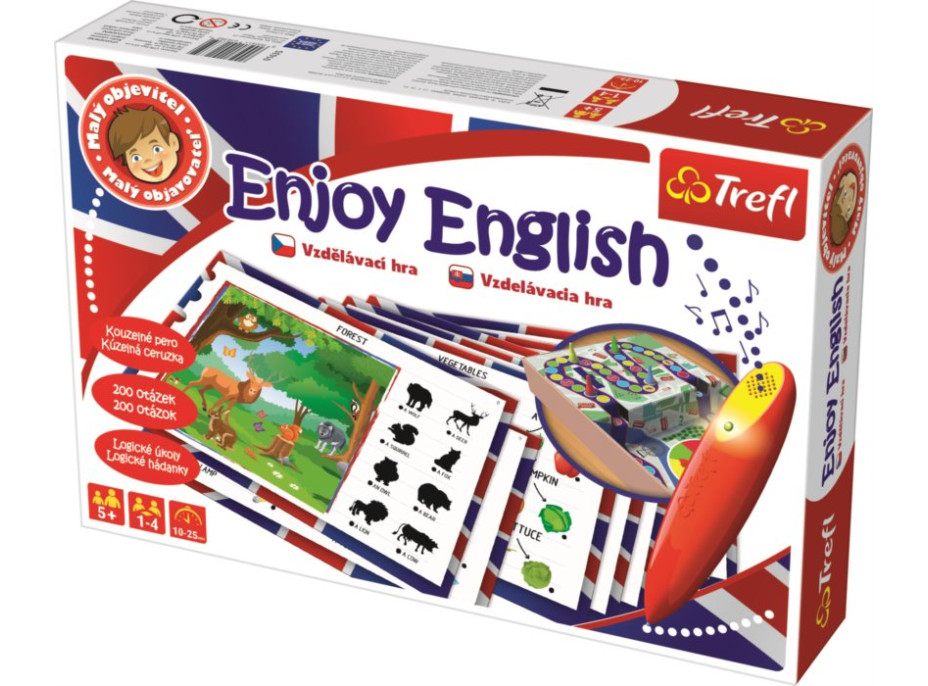 Hra Malý objaviteľ: Enjoy English + magické pero