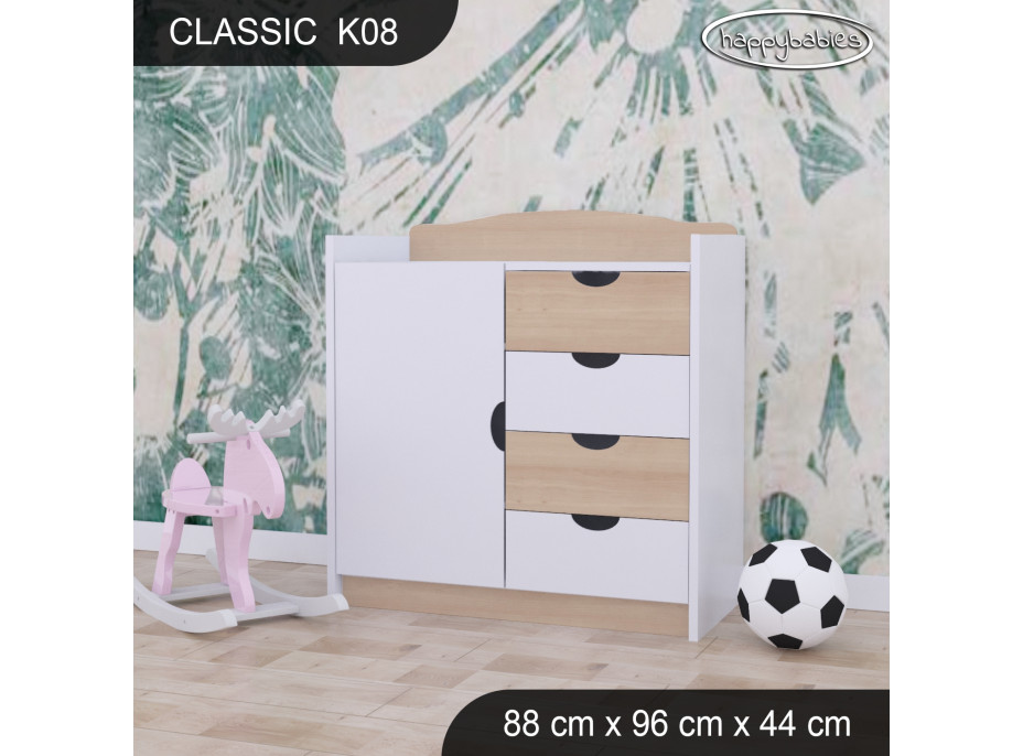 Detský komoda CLASSIC - TYP 8