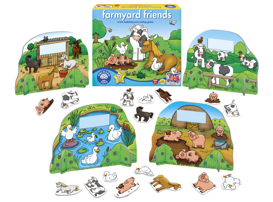 Spoločenská hra Priatelia na farme
