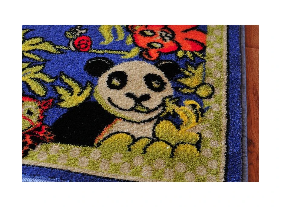 Detský koberec FUNKY ZOO blue