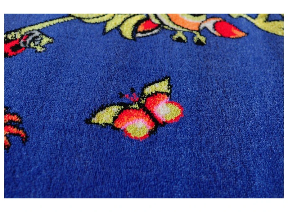 Detský koberec FUNKY ZOO blue