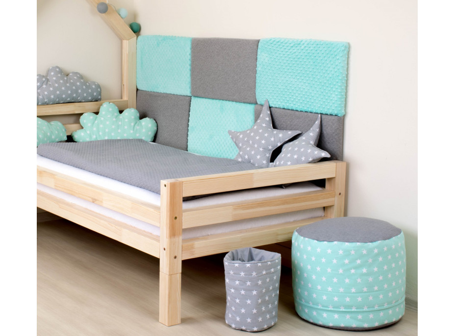 Čalúnené panely k posteli 160 cm - 6 kusov
