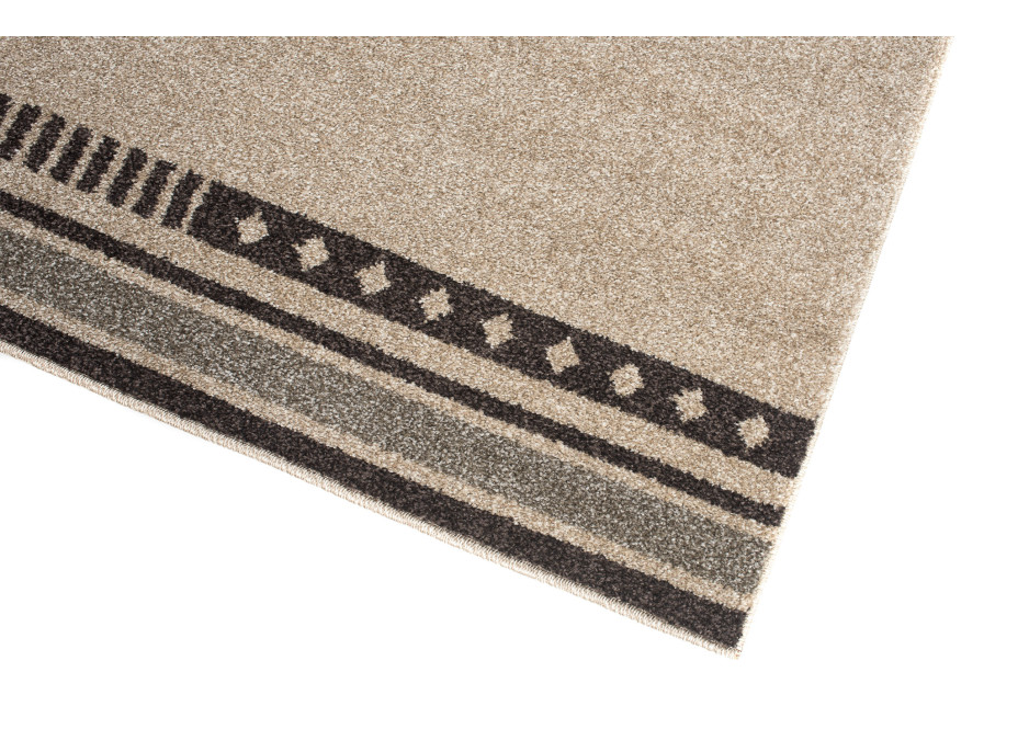 Moderné kusový koberec MAROKO - CENTER STAR béžový L916A
