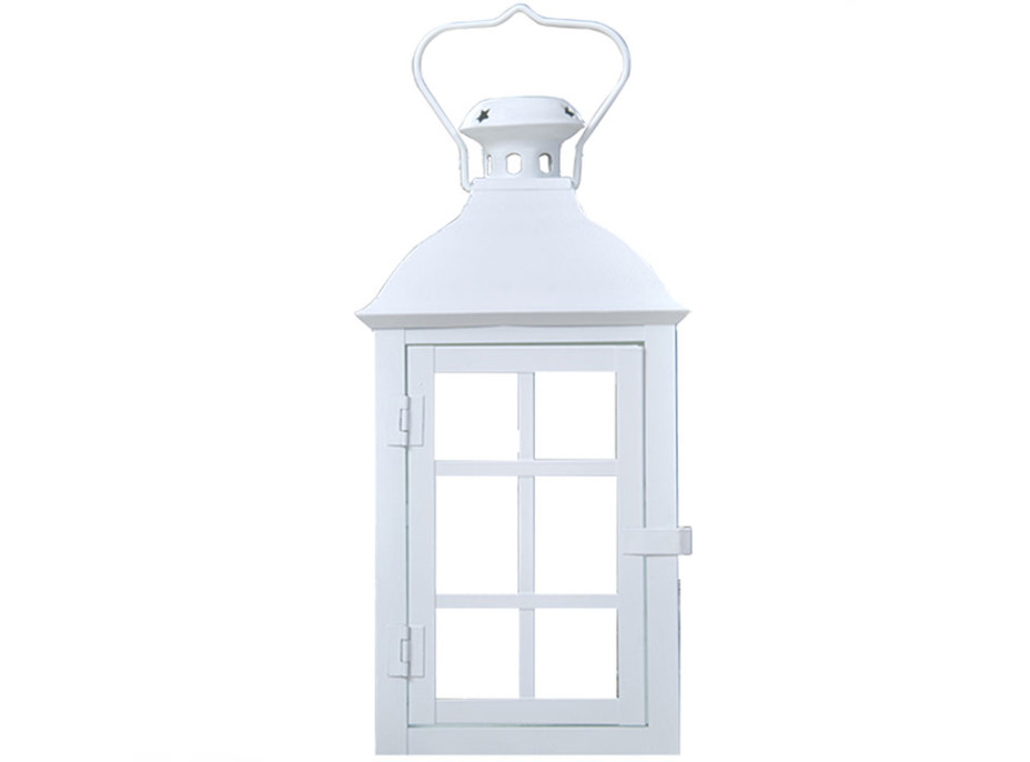 Biela lampáš - 1 kus