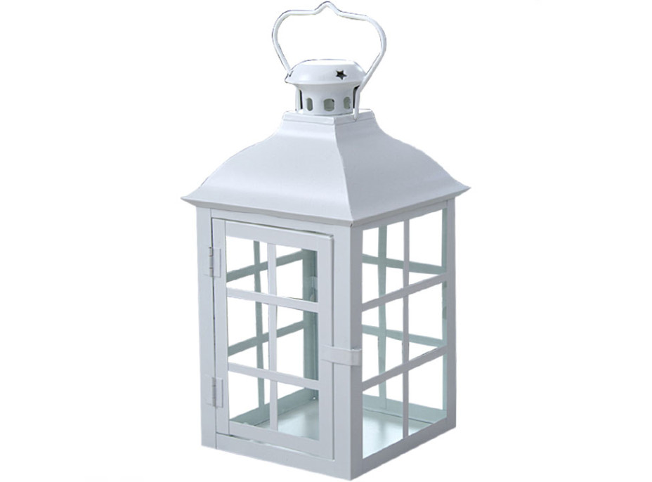 Biela lampáš - 1 kus