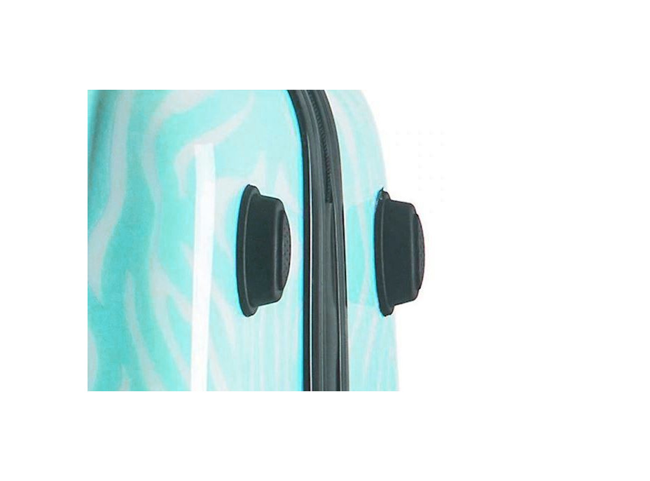 Cestovné kufre ZEBRA - mätové